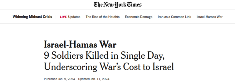 Kaynak: https://www.nytimes.com/live/2024/01/09/world/israel-hamas-war-gaza-news